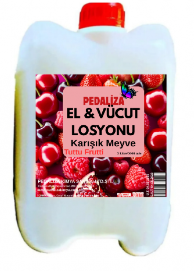 PEDALİZA 5 Litre El Vücut Losyonu